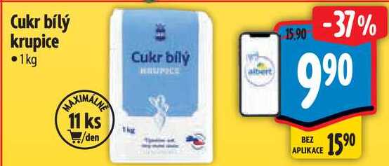 Cukr bílý krupice, 1kg
