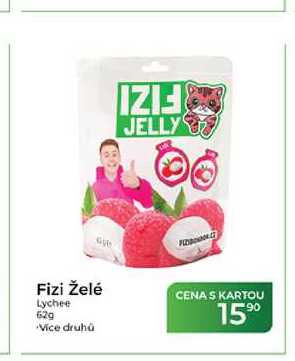 Fizi Želé Lychee 62g