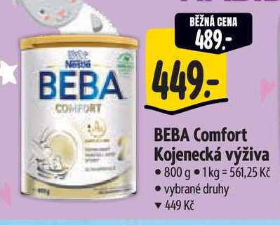   BEBA Comfort Kojenecká výživa 800 g 