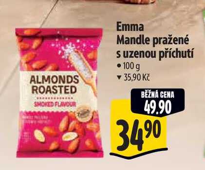  Emma Mandle pražené s uzenou příchutí 100 g