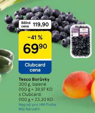 Borůvky, 300 g, balené 