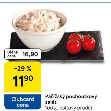 Pařížský pochoutkový salát, 100 g