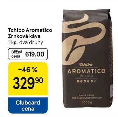 Tchibo Aromatico Zrnková káva, 1 kg, dva druhy
