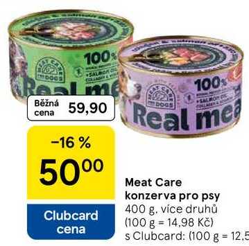 Meat Care konzerva pro psy, 400 g 