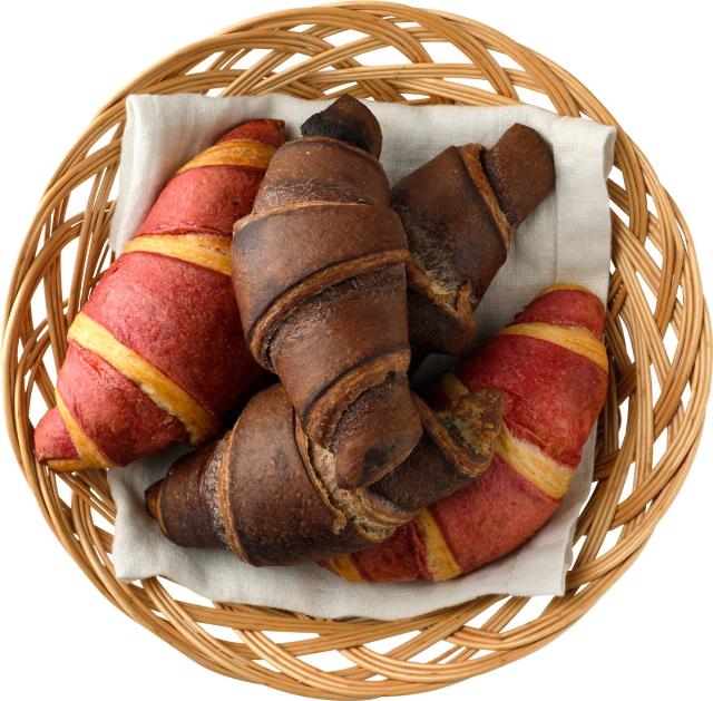 Croissant dvoubarevný čokoládová náplň