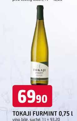 TOKAJI FURMINT 0,75 L