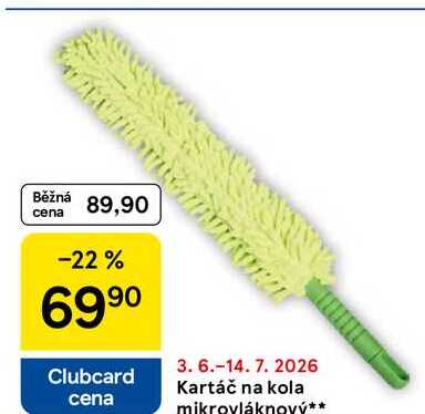 Kartáč na kola cena mikrovláknový