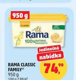 RAMA CLASSIC family, 950 g