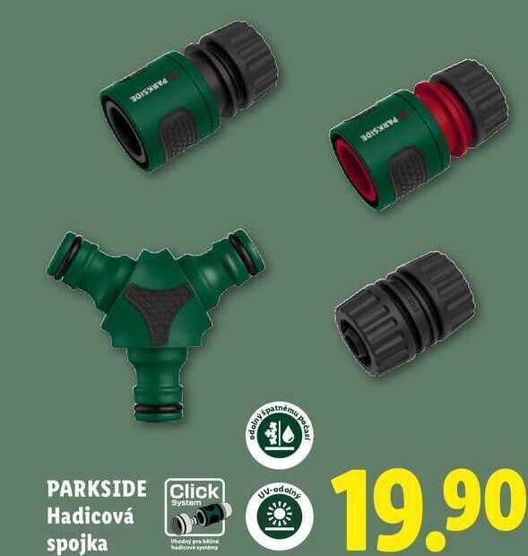 PARKSIDE Hadicová spojka
