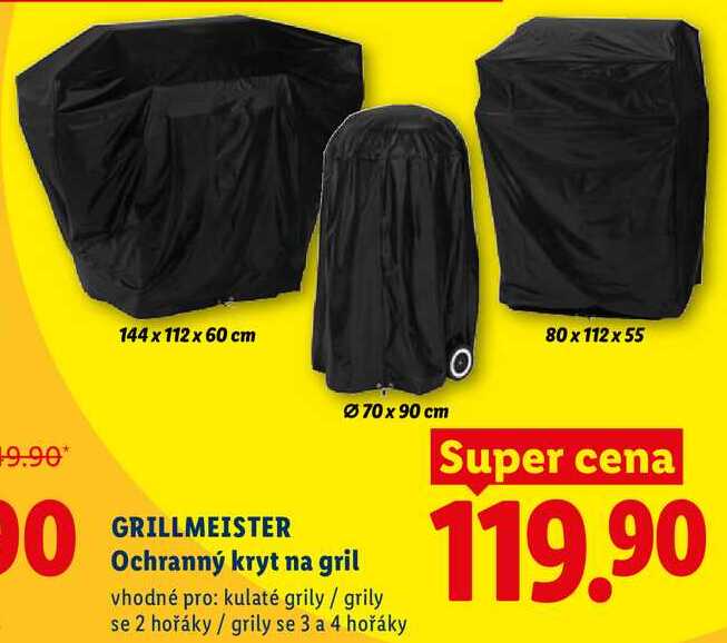 GRILLMEISTER Ochranný kryt na gril 