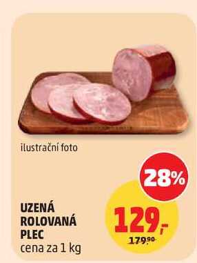 UZENÁ ROLOVANÁ PLEC, 1 kg
