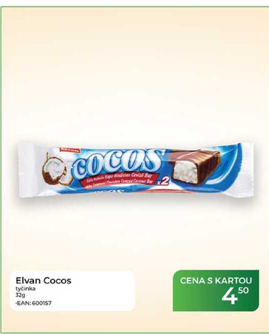 Elvan Cocos tyčinka 32g