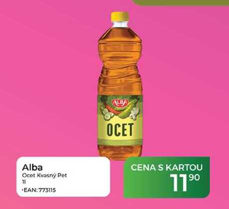 Alba Ocet Kvasný Pet 11