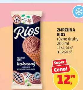 ZMRZLINA RIOS různé druhy, 200 ml  