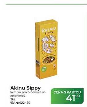Akinu Sippy krmivo pro hlodavce se zeleninou 2ks