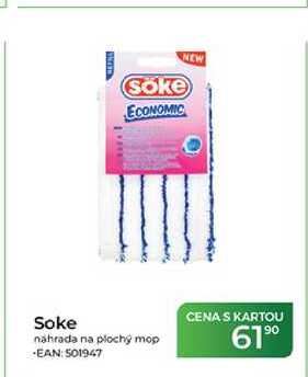 Soke náhrada na plochý mop