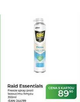 Raid Essentials Freeze spray proti lezoucímu hmyzu 350ml