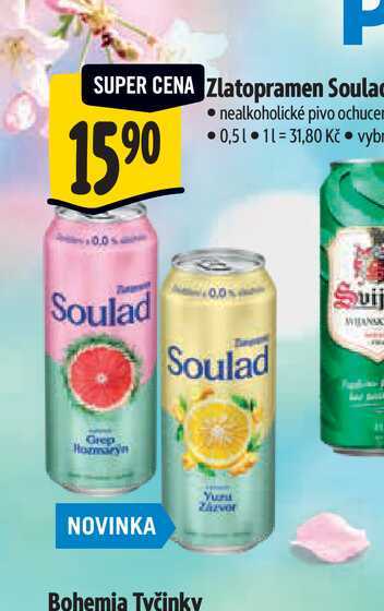   Zlatopramen Soulac  0,5 l