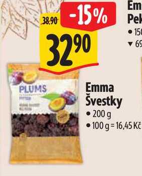 Emma Švestky, 200 g 