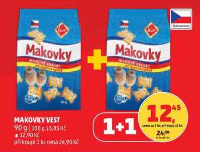 MAKOVKY VEST, 90 g 