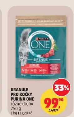 Purina One krmivo pro kočky, 750 g