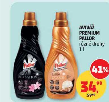 AVIVÁŽ PREMIUM PALLOR různé druhy, 1 l