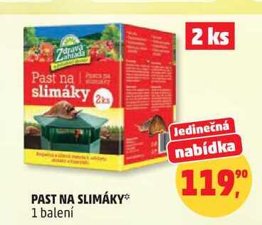 Past na slimáky, 2ks