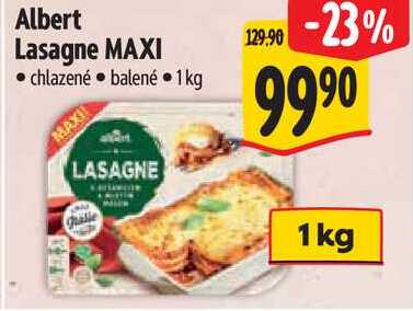 Albert Lasagne MAXI, 1 kg  