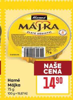 Hamé Májka 75 g 