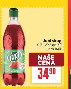Jupí sirup 0,7l
