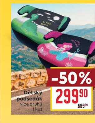 Dětský podsedák vice druhů 1 kus