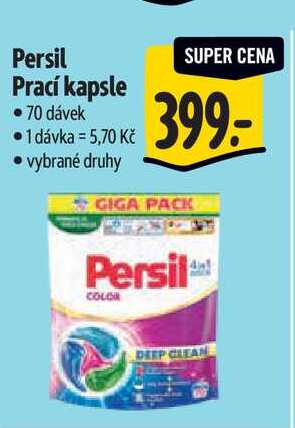 Persil Prací kapsle, 70 dávek