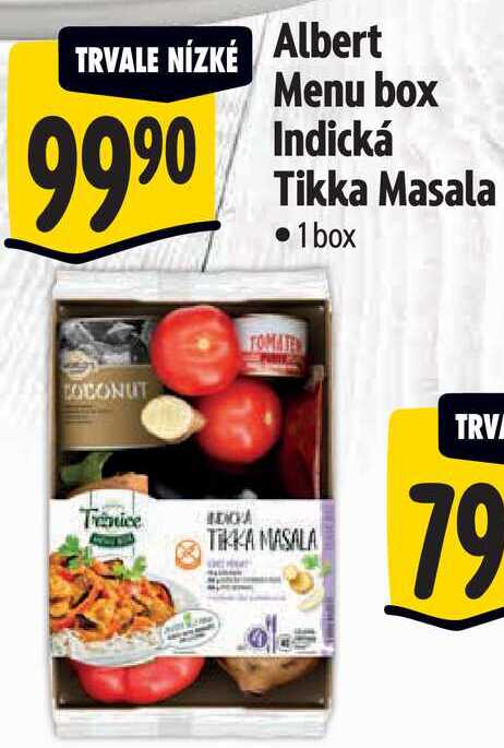 Albert Menu box Indická Tikka Masala