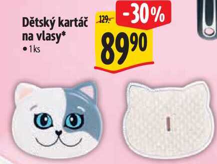 Dětský kartáč na vlasy