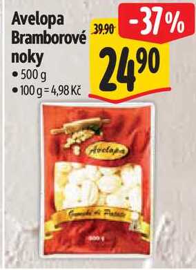 Avelopa Bramborové noky, 500 g 