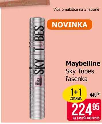 Maybelline Sky Tubes řasenka 