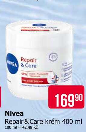 Nivea Repair & Care krém 400 ml 