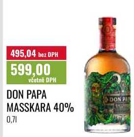 DON PAPA MASSKARA 40% 0,71 
