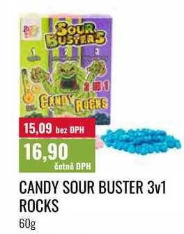  CANDY SOUR BUSTER 3v1 ROCKS 60g 