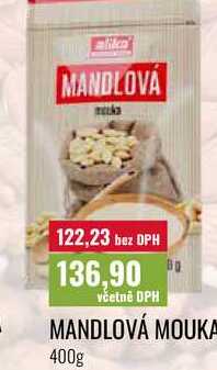 MANDLOVÁ MOUKA 400g