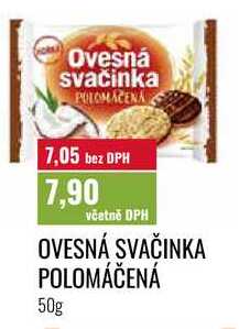 OVESNÁ SVAČINKA POLOMÁČENÁ 50g
