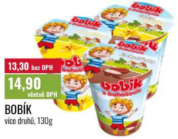 BOBÍK více druhů, 130g