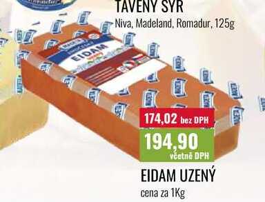 EIDAM UZENÝ cena za 1Kg
