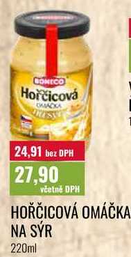 HOŘČICOVÁ OMÁČKA NA SÝR 220ml