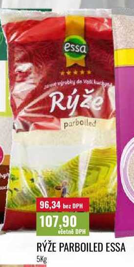RÝŽE PARBOILED ESSA 5Kg  