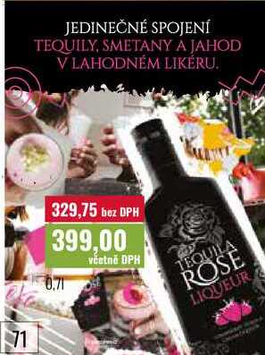 TEQUILA ROSE LIQUEUR 0,7l