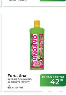 Forestina kapalné hnojivo