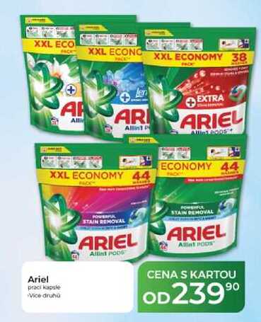 Ariel prací kapsle