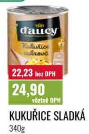 KUKUŘICE SLADKÁ 340g 