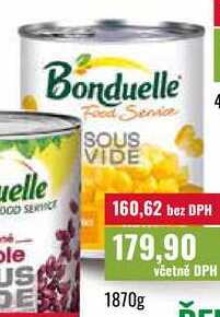 Bonduelle SOUS VIDE 1870g
